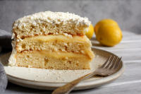 Lemon Cake With Coconut Icing Recipe - NYT Cooking image