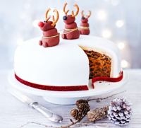 Nancy’s Rudolph Christmas cake recipe | BBC Good Food image