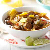 Spicy Pork & Green Chili Verde Recipe: How to Make It image