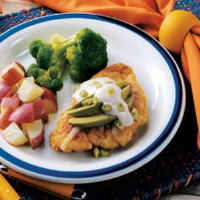 Breaded Chicken with Avocado Recipe: How to Make It image