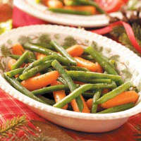 Glazed Carrots and Green Beans Recipe: How to Make It image
