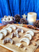 Vegan Almond Moon Cookies – In Love with Bliss image