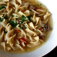 BEEF AND NOODLES SOUP RECIPES