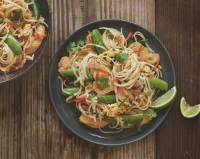 Weeknight Chicken Pad Thai Recipe | SideChef image