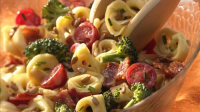 Tortellini, Broccoli and Bacon Salad Recipe - BettyCrocker.com image