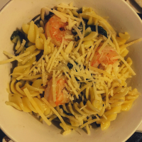 Lemon Pepper Pasta with Shrimp Recipe | Allrecipes image