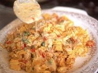 Cajun Crawfish Breakfast Eggs | Just A Pinch Recipes image