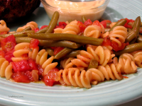 Skillet Green Beans and Noodles Recipe - Food.com image
