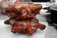 Bacon Turtle Burgers Recipe - Bacon today : Bacon today image