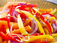 Sauteed Peppers : Recipes : Cooking Channel Recipe | Roger ... image