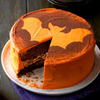 So-Easy-It's-Spooky Bat Cake Recipe: How to Make It image