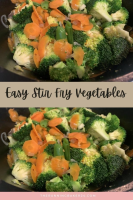 Healthy and Easy Vegetable Stir Fry Recipe - therunningbaker24 image