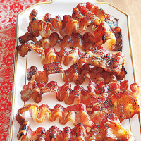 Sweet and Peppery Bacon Recipe | MyRecipes image