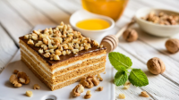 Hungarian Honey Slice Recipe - Authentic Zserbó | Best of ... image