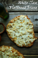 White Clam Flatbread Pizza - Daily Appetite image
