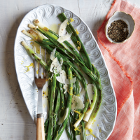Grilled Green Onions with Lemon and Parmesan Recipe ... image