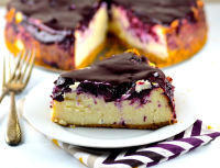 Fabulous Cheesecake With Blueberry Glaze Recipe - Food.com image
