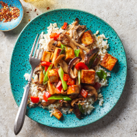 Mushroom & Tofu Stir-Fry Recipe | EatingWell image
