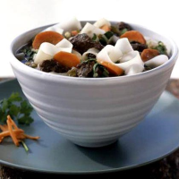 Beef and Bok Choy Hot Pot Recipe | MyRecipes image