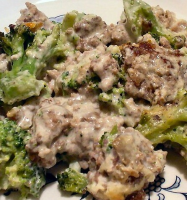 Hamburger Broccoli Alfredo Casserole - Recipes - Faxo image