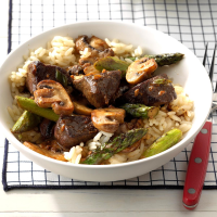Asparagus Beef Saute Recipe: How to Make It image