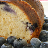 Blueberry Yogurt Pound Cake Recipe | Allrecipes image