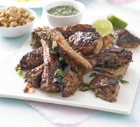 Thai sticky chicken & ribs recipe | BBC Good Food image