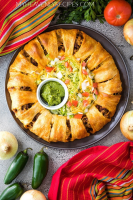 Crescent Roll Taco Ring - My Heavenly Recipes image