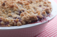 BLACKBERRY PIE WITH CRUMBLE TOPPING RECIPES