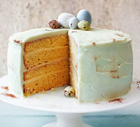 Duck egg sponge cake recipe | BBC Good Food image