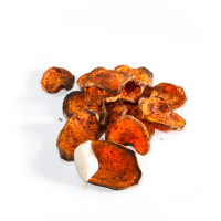 Oven Roasted Sweet Potato Chips with Ranch Dip Recipe ... image