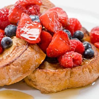 Cinnamon Swirl Yogurt French Toast Recipe: Breakfast Food ... image