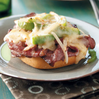 Open-Faced Cheesesteak Sandwiches Recipe: How to Make It image