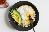 Rice Bowl with Fried Egg and Avocado Recipe | Bon Appétit image