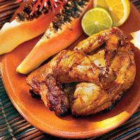 Grilled Sweet Guava Chicken Recipe | MyRecipes image