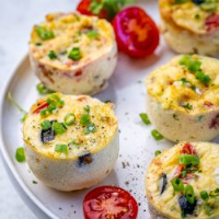 Easy + Flavorful Lil’ Egg Bites | Clean Food Crush image