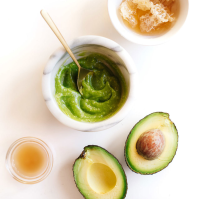 Honey-Avocado Face Mask Recipe | EatingWell image