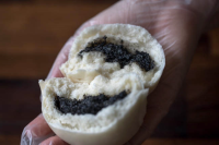 Black Sesame Buns | China Sichuan Food image