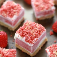 Strawberry Shortcake Ice Cream Bars | An Easy No Bake ... image