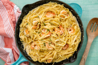 Easy Shrimp Alfredo Fettuccine Recipe - How to Make Shrimp ... image