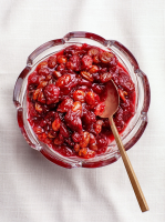 Cranberry and Golden Raisin Relish Recipe | Bon Appétit image