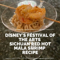 EPCOT Festival of the Arts Sichuan Red Hot Mala Shrimp Recipe image