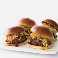 Juicy Texas Burgers Recipe - Bobby Flay | Food & Wine image