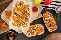 Best Buffalo Ranch Waffle Fries Recipe - How to Make ... image