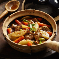 Chinese Pork & Vegetable Hot Pot Recipe | EatingWell image