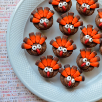 Mini Brownie Turkeys Recipe | Allrecipes image