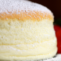 Fluffy Jiggly Japanese Cheesecake Recipe by Tasty image