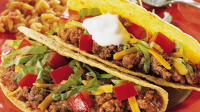 Crunchy Beef Tacos Recipe - Mexican Recipes - Old El Paso image