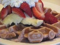 Strawberry Waffles Recipe - Food.com image