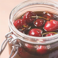 Bourbon Cherries Recipe | EatingWell image